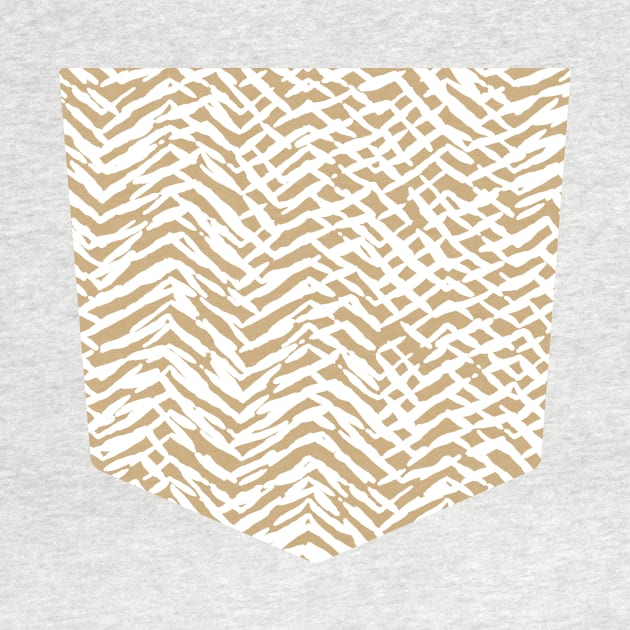 Pocket - MARKS TEXTURE OCHRE by ninoladesign